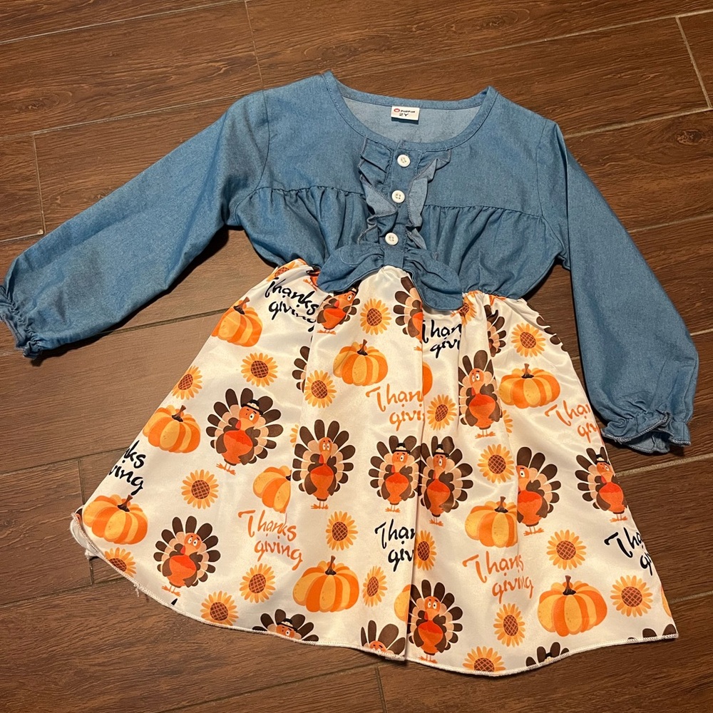 2T PatPat Thanksgiving dress